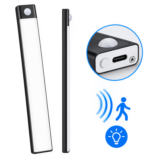 Luz LED con Sensor de Movimiento