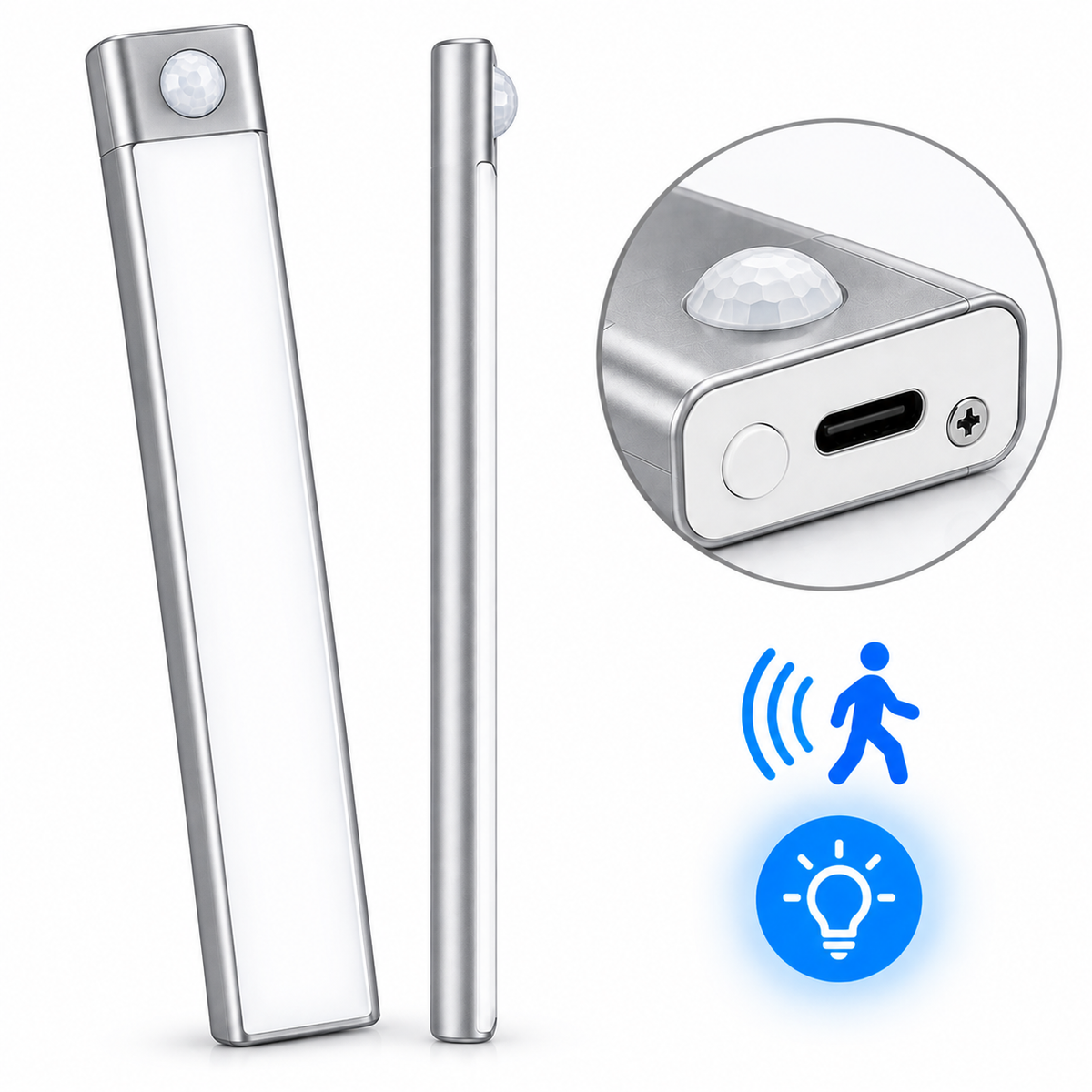 Luz LED con Sensor de Movimiento